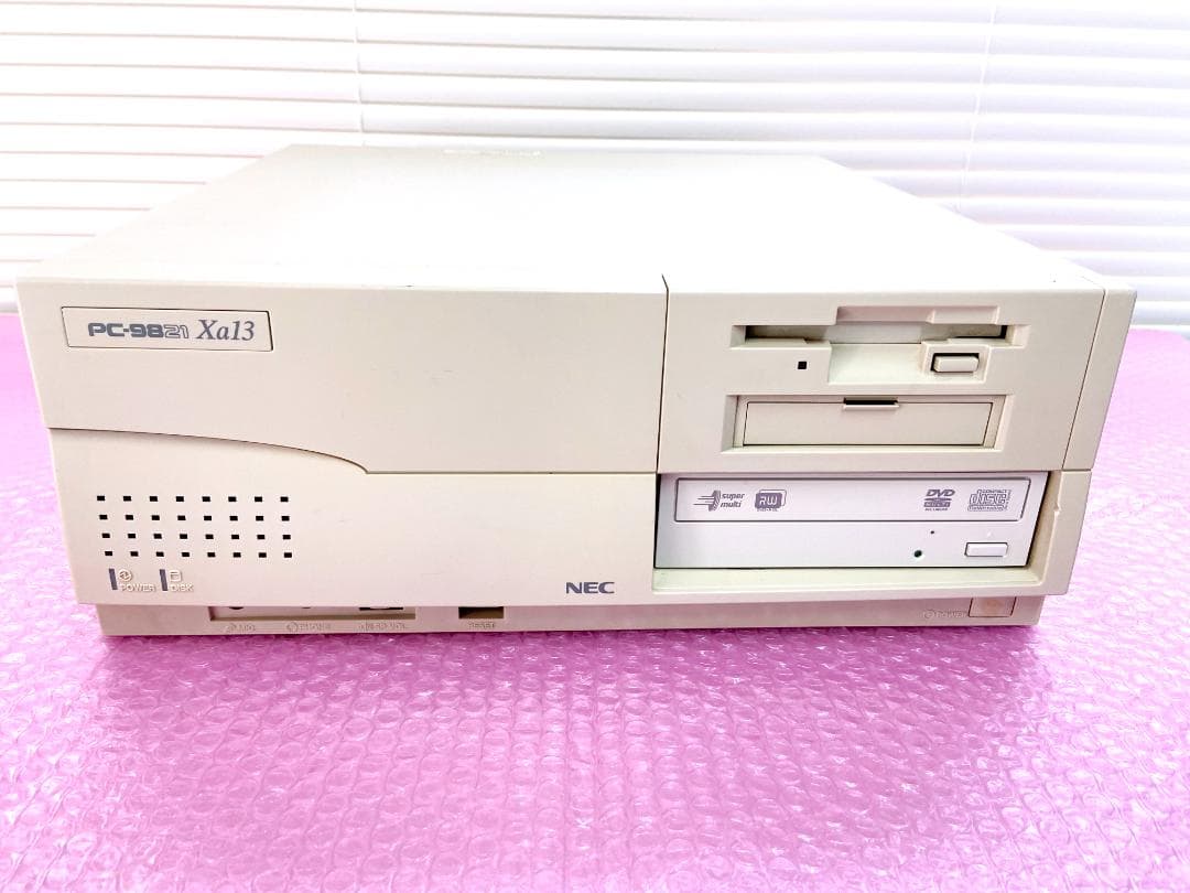 【CFカード】NEC PC-9821Xa13/K16(Win98SE)動作良好！