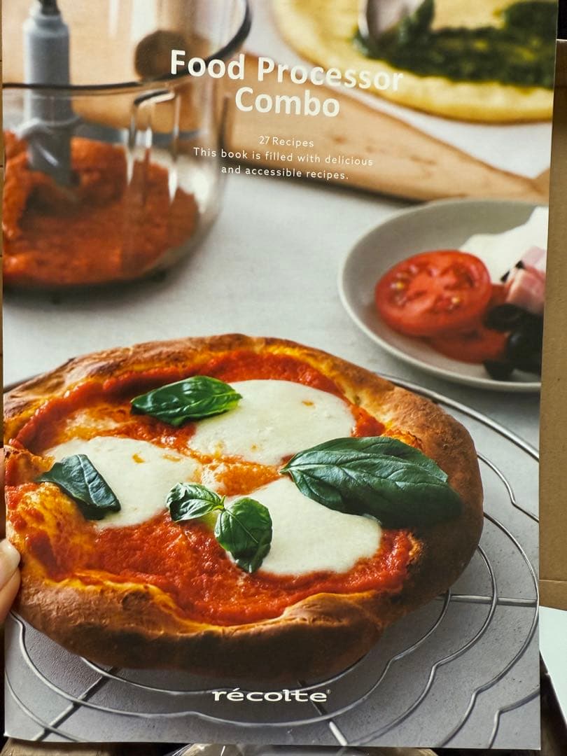 レコルテ フードプロセッサーコンボ RCP-6(W) クリームホワイト