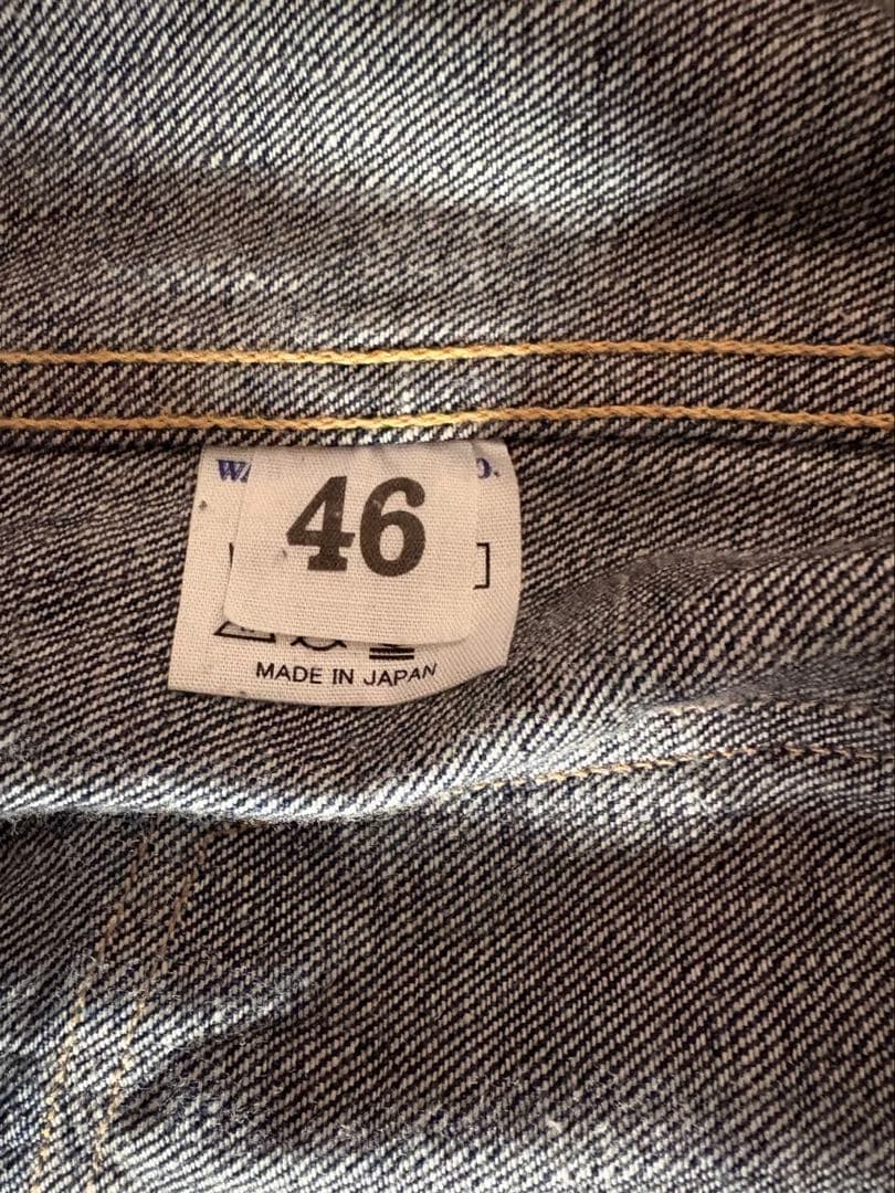 WAREHOUSE デニムジャケット 1920s ダウンポケット Tバック46