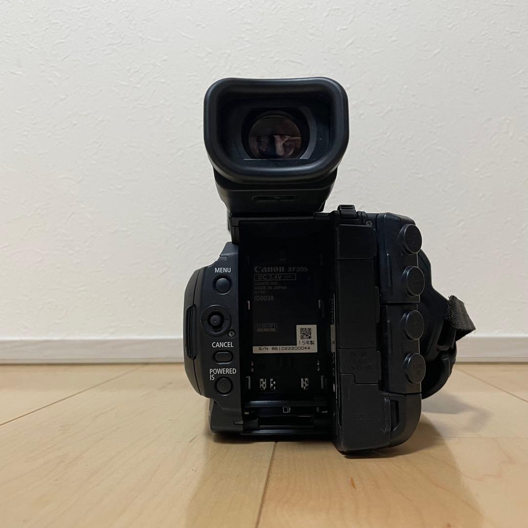 レンズ交換済！Canon キヤノン XF205 業務用フルHDビデオカメラ①