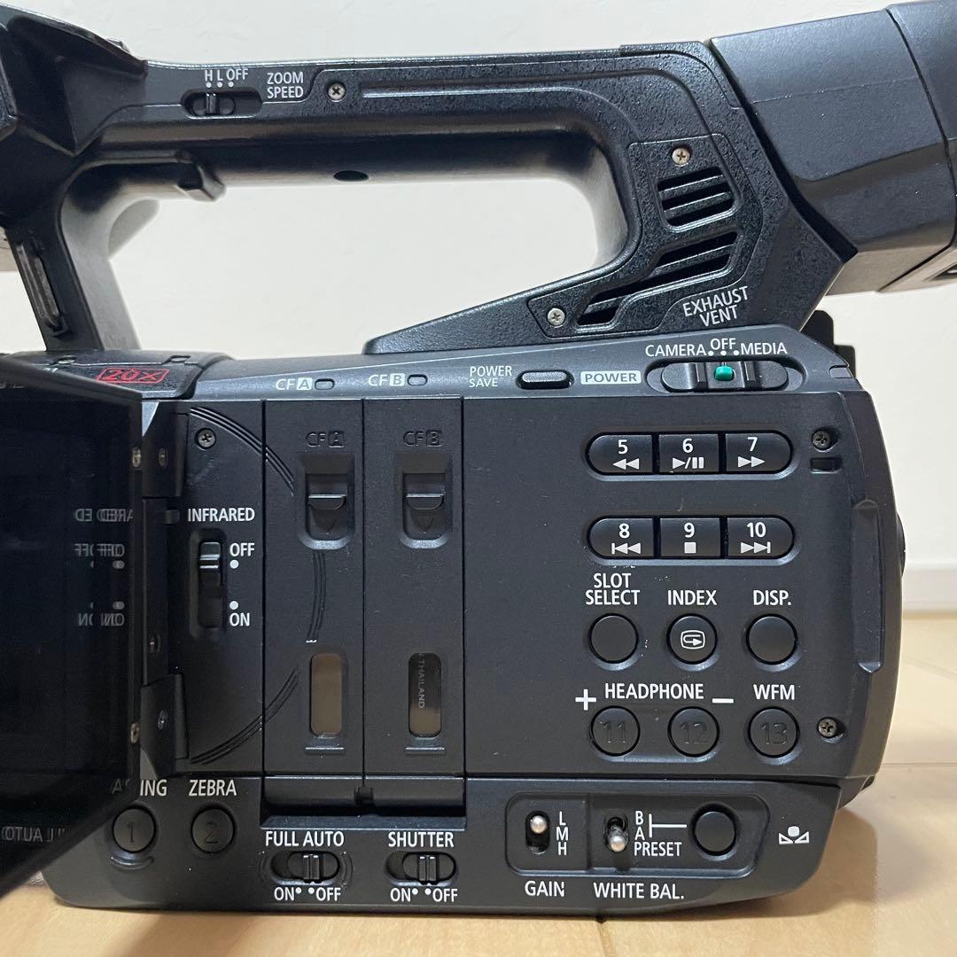 レンズ交換済！Canon キヤノン XF205 業務用フルHDビデオカメラ①