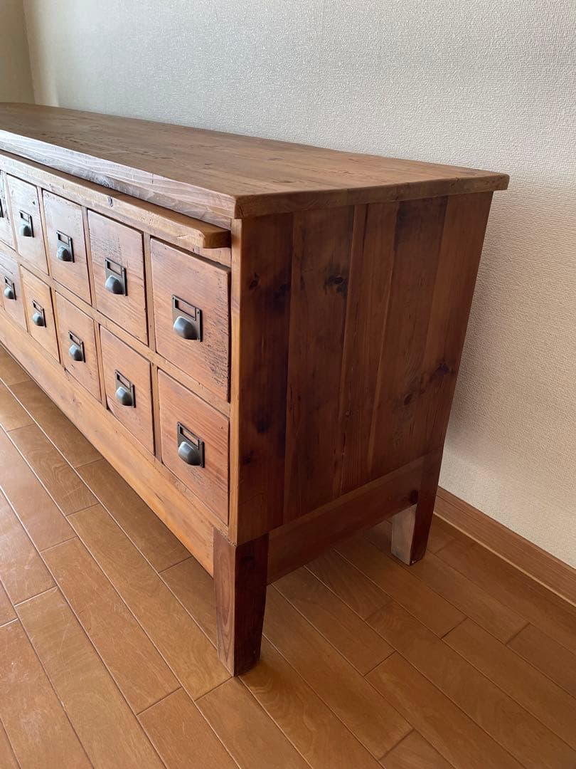 クラッシュゲート　ノットアンティークス　グラムサイドチェスト　関家具