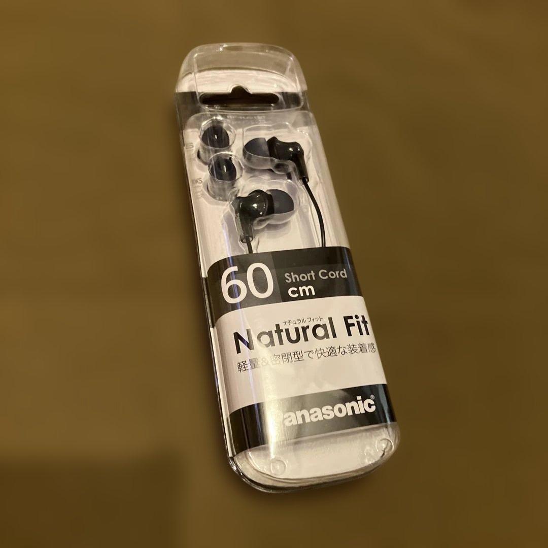イヤホン Panasonic Natural Fit 60cm RP-HJS150
