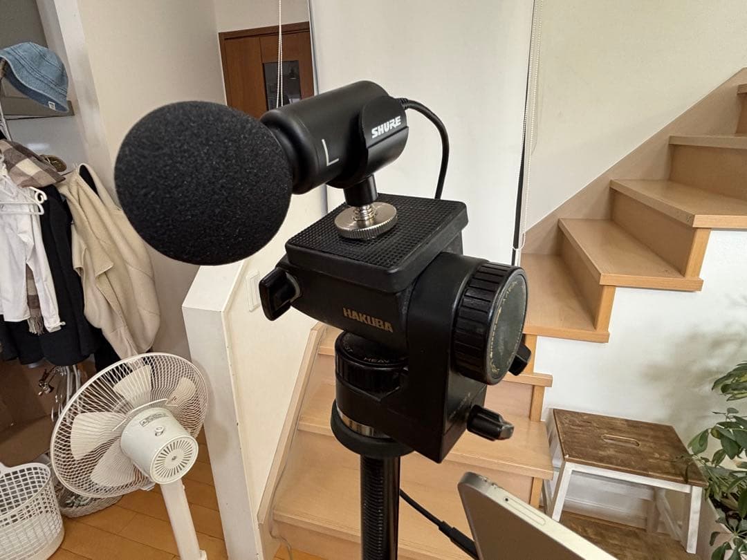 使用回数1回のみ Shure MV88+ Video Kit コンデンサーマイク