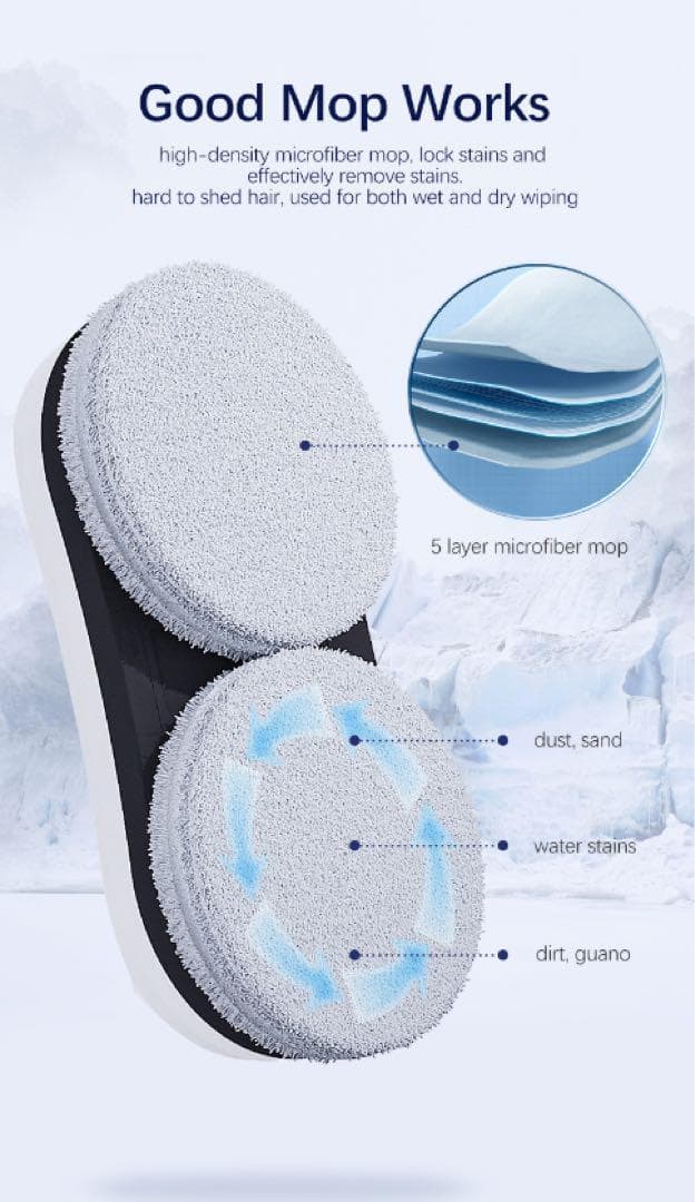 ダークグレー ロボット掃除機 75mm 年末掃除