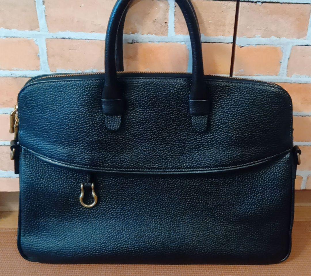 【美品】トフアンドロードストーン　ブリーフケース　ビジネスバッグ　黒