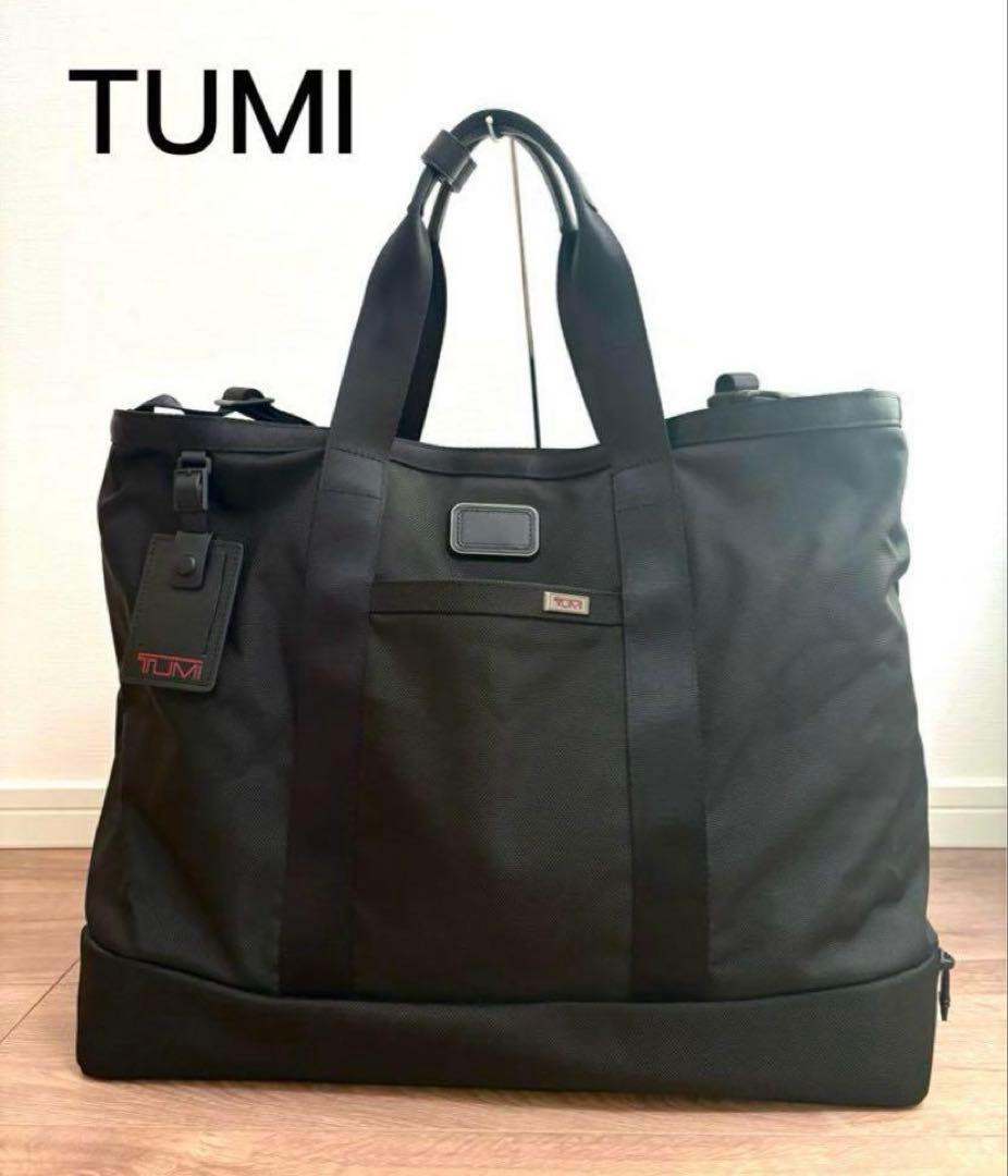【美品】TUMI ALPHA 3 キャリーオール・トート