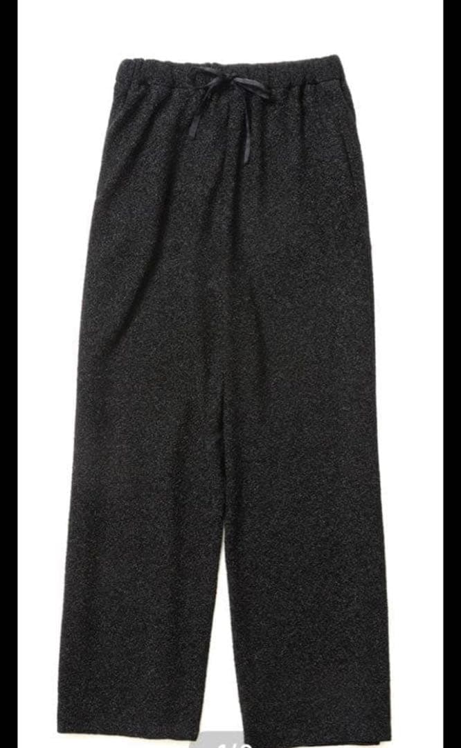 シーマリーcccmalie新品ラウンジパンツラメ黒色