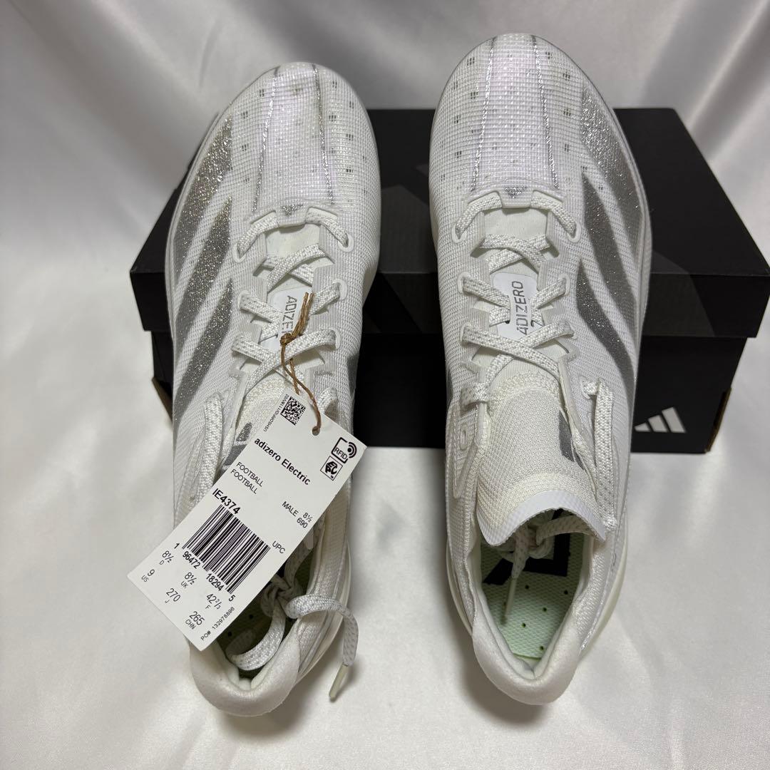 Adizero Electric Cleats WHT/SIL　27.0㎝　N
