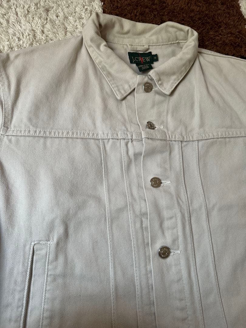 90s' J.CREW 2nd type 巨人タグ　ピケ