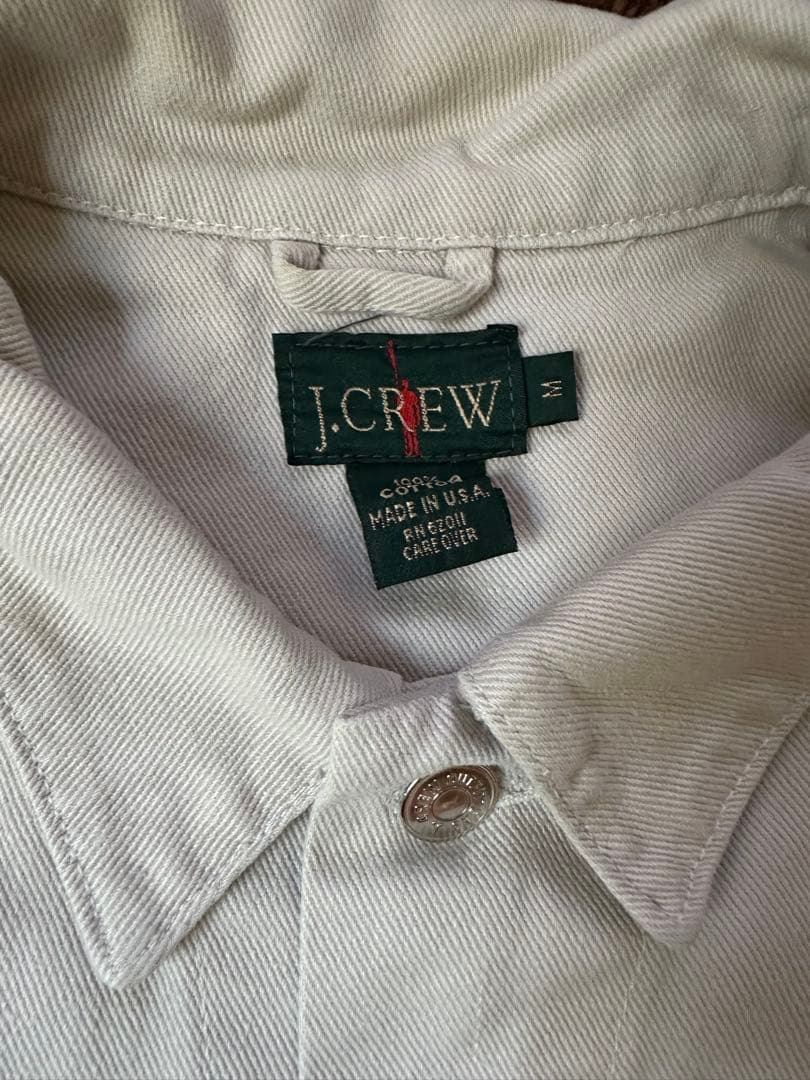 90s' J.CREW 2nd type 巨人タグ　ピケ