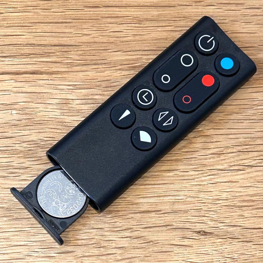 【中古美品】動作確認OK ダイソン AM09 ホット&クール 新品リモコン付 青