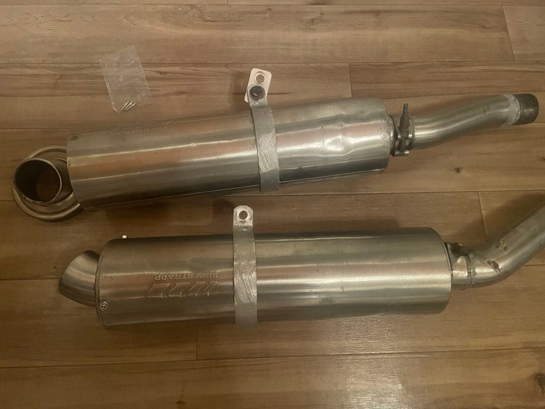 zzr400 N型　スリップオン　スーパートラップマフラー