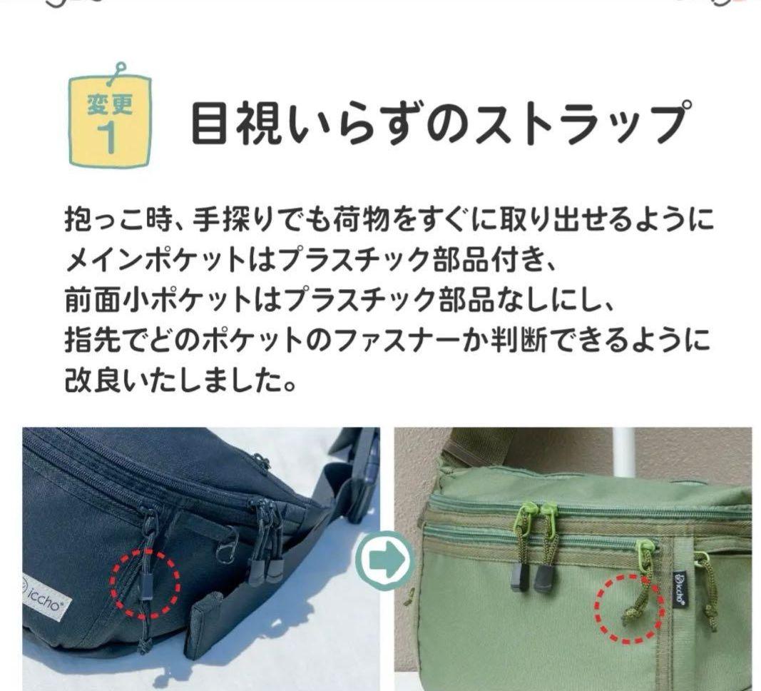 お値下げ【新品未使用】Hug育バッグ DDicchoヒップシート