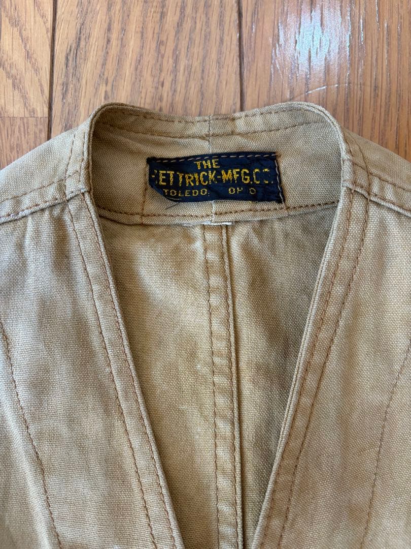 hettrick 40s ハーフムーン　ハンティングベスト