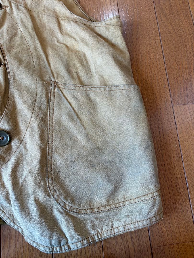 hettrick 40s ハーフムーン　ハンティングベスト