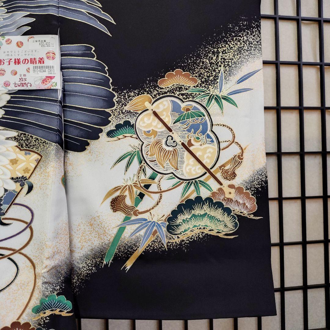 おしゃれで粋な男宮参り着物在庫処分08