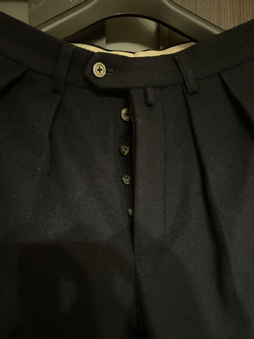 パンツ NEAT super100's wool tapered
