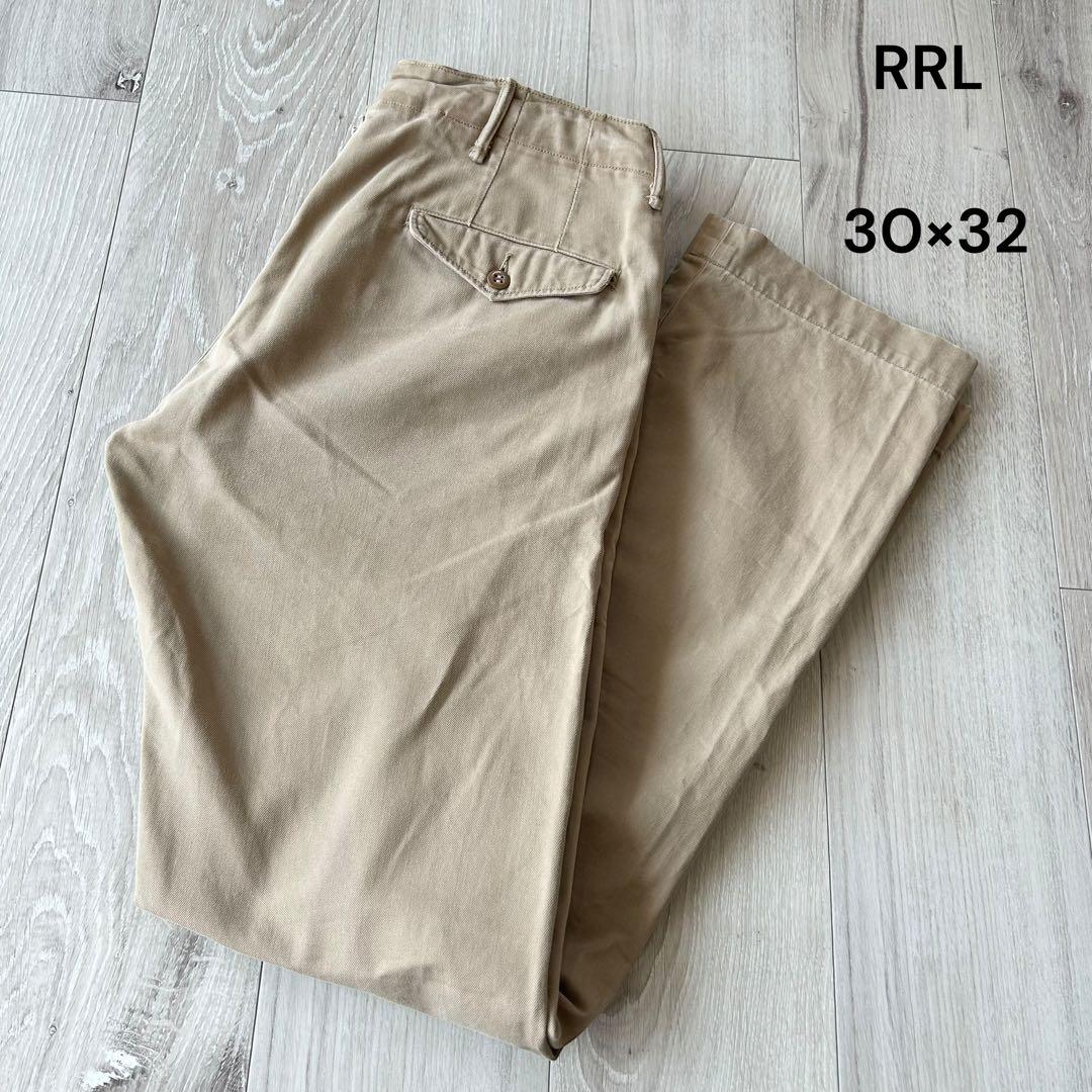 RRL ダブルアールエル ラルフローレン オフィサーズチノ ベージュ 30×32