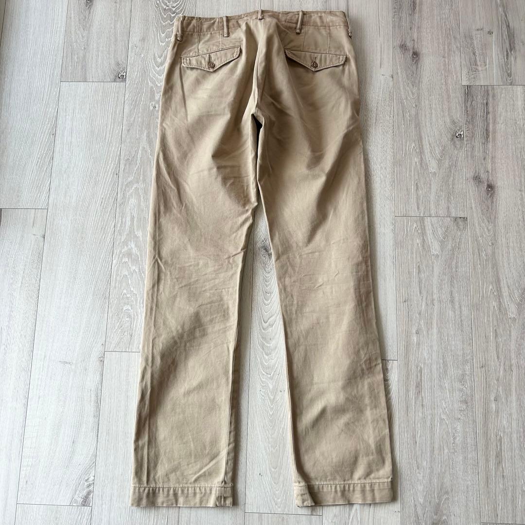 RRL ダブルアールエル ラルフローレン オフィサーズチノ ベージュ 30×32