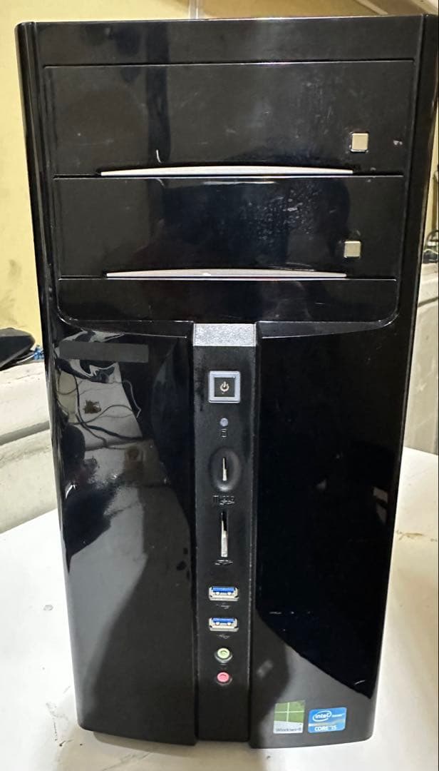 デスクトップPC ブラックCOREI 5 USB 3.0ポート