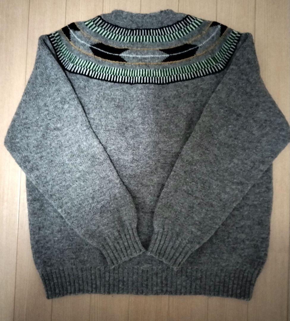 Jamieson's グレー ニットセーターsize M