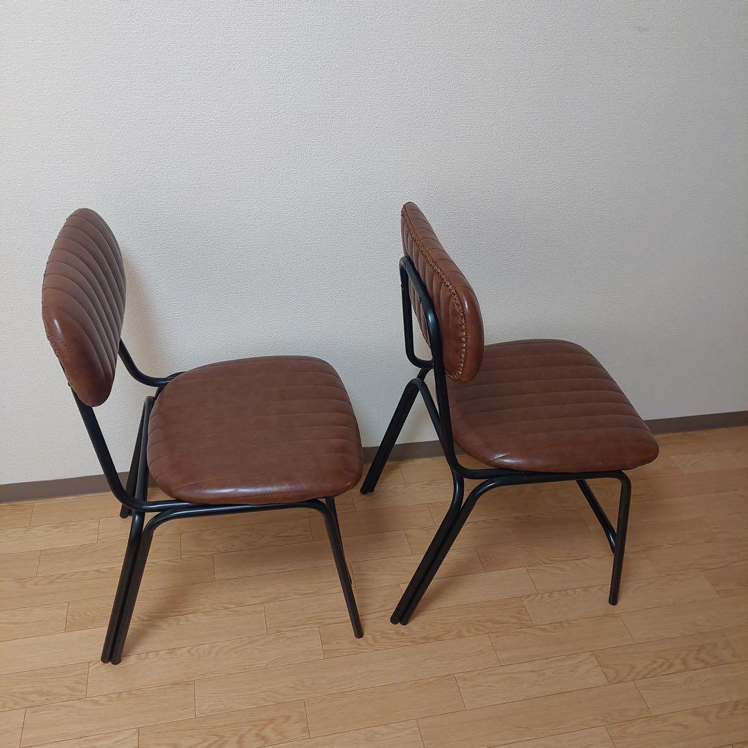 【美品】 ダイニングチェア 2脚セット