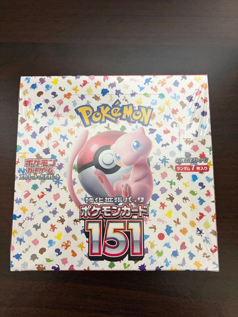 ポケモンカード151 未開封シュリンク付き １BOX