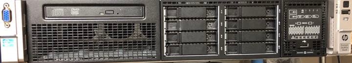 DL380p G8 E5-2640*2(12コア24スレッド) 8G 値下げ可能