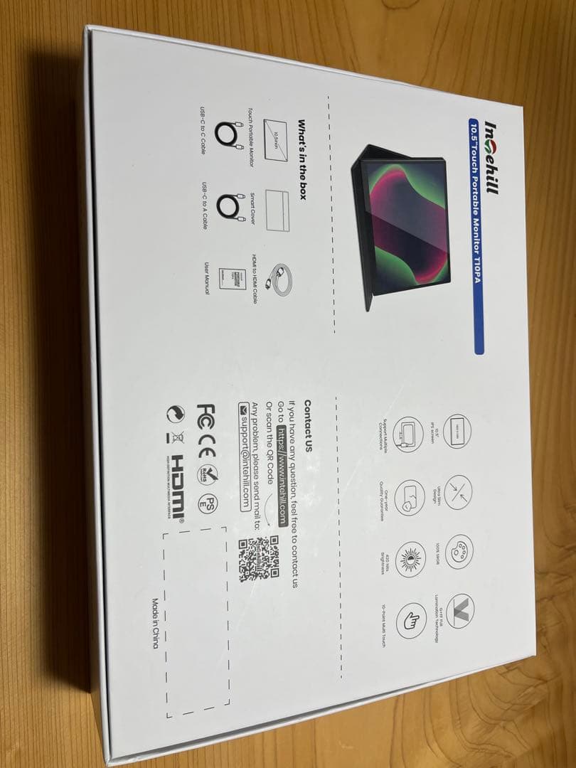 Intehill モバイルモニター 10.5インチ