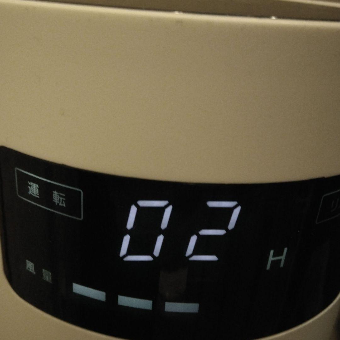 中古品 ※リモコン無し※ 白 DC タワーファン スリム ホワイト