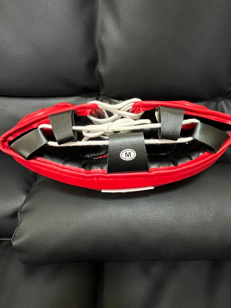 Willing レッド ヘッドギア Mサイズ　FG-2900