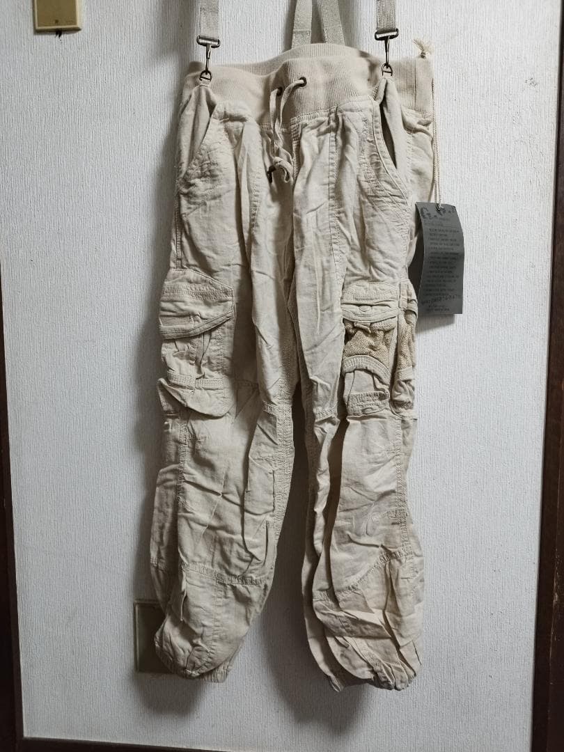 【新品】goa サスペンダー付きパラシュートカーゴパンツ③