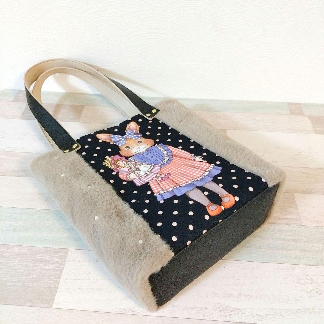 ビッグコラコラファーバッグ☆ ジョリーフルール