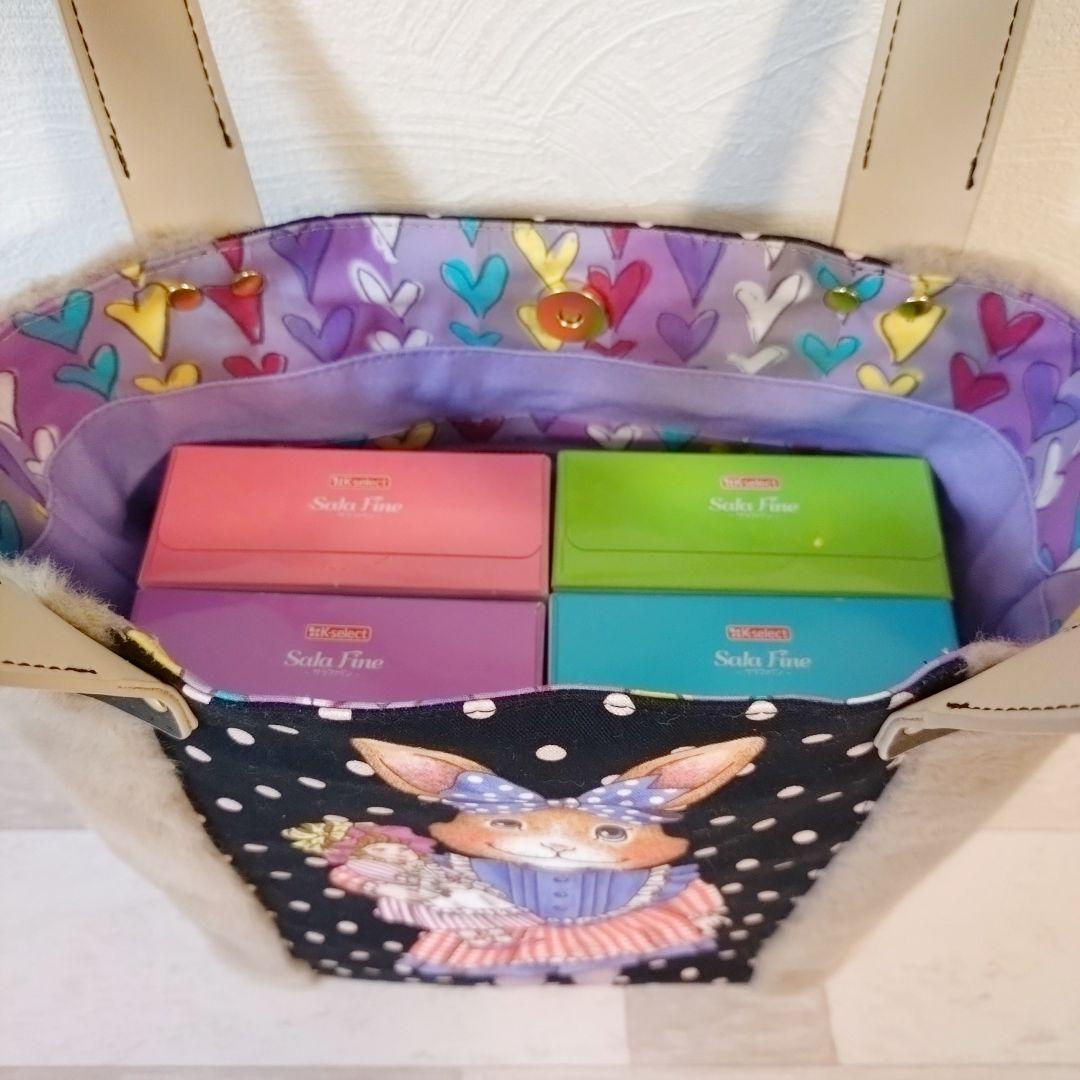 ビッグコラコラファーバッグ☆ ジョリーフルール