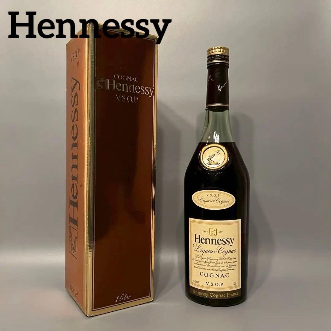 未開栓 Hennessy ヘネシー VSOP コニャック 1000ml 箱入り