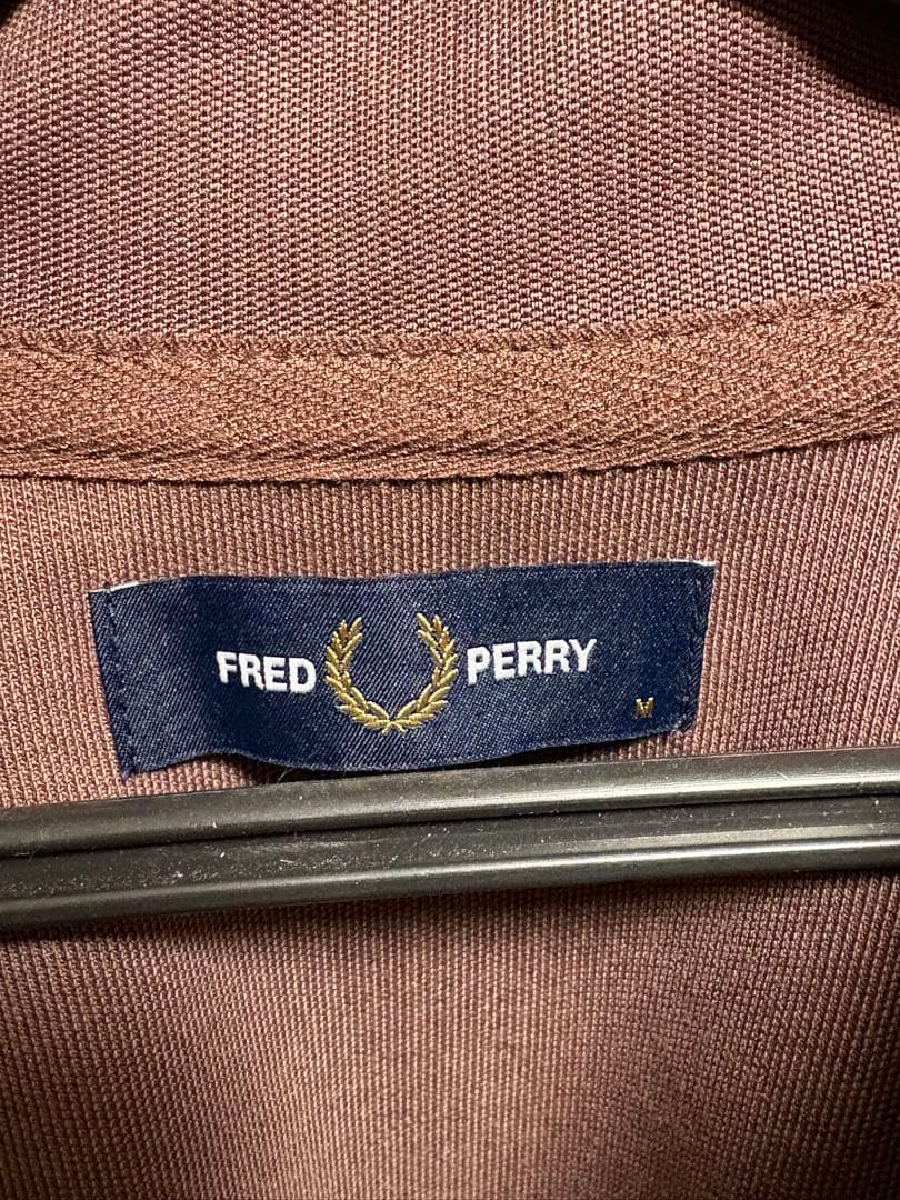FREDPERRフレッドペリートラックジャケット ブラウン