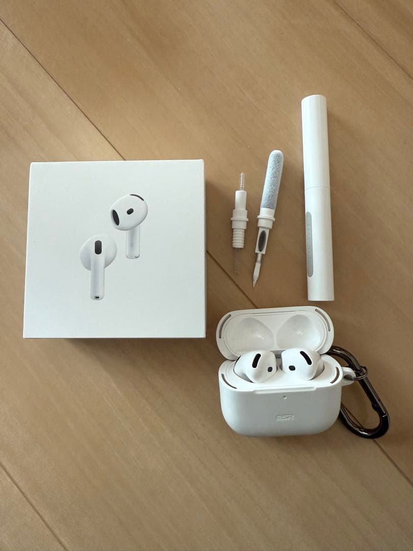 Apple AirPods 4 (ANC) 本体&ケース&クリーナーセット