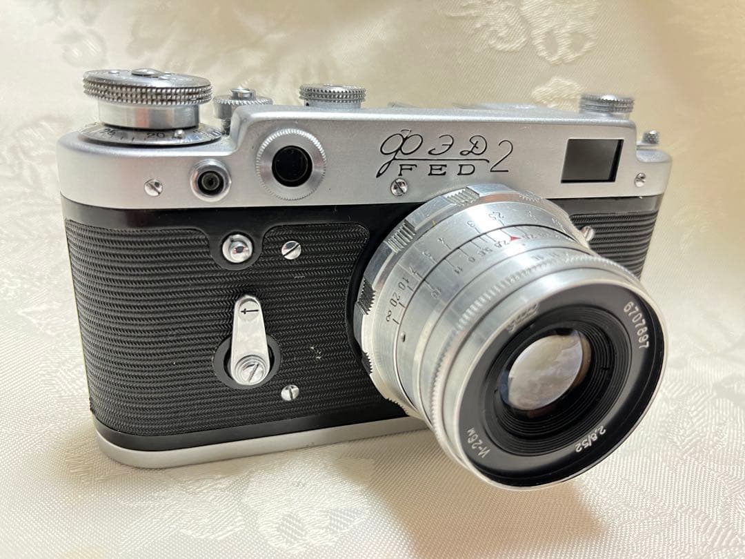 フェド2 ライカコピー　★美品　クラシックフィルムカメラ　描写力はライカ並み