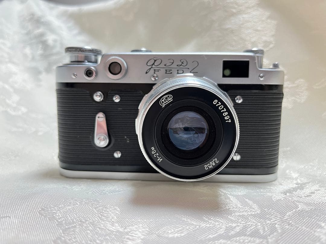 フェド2 ライカコピー　★美品　クラシックフィルムカメラ　描写力はライカ並み
