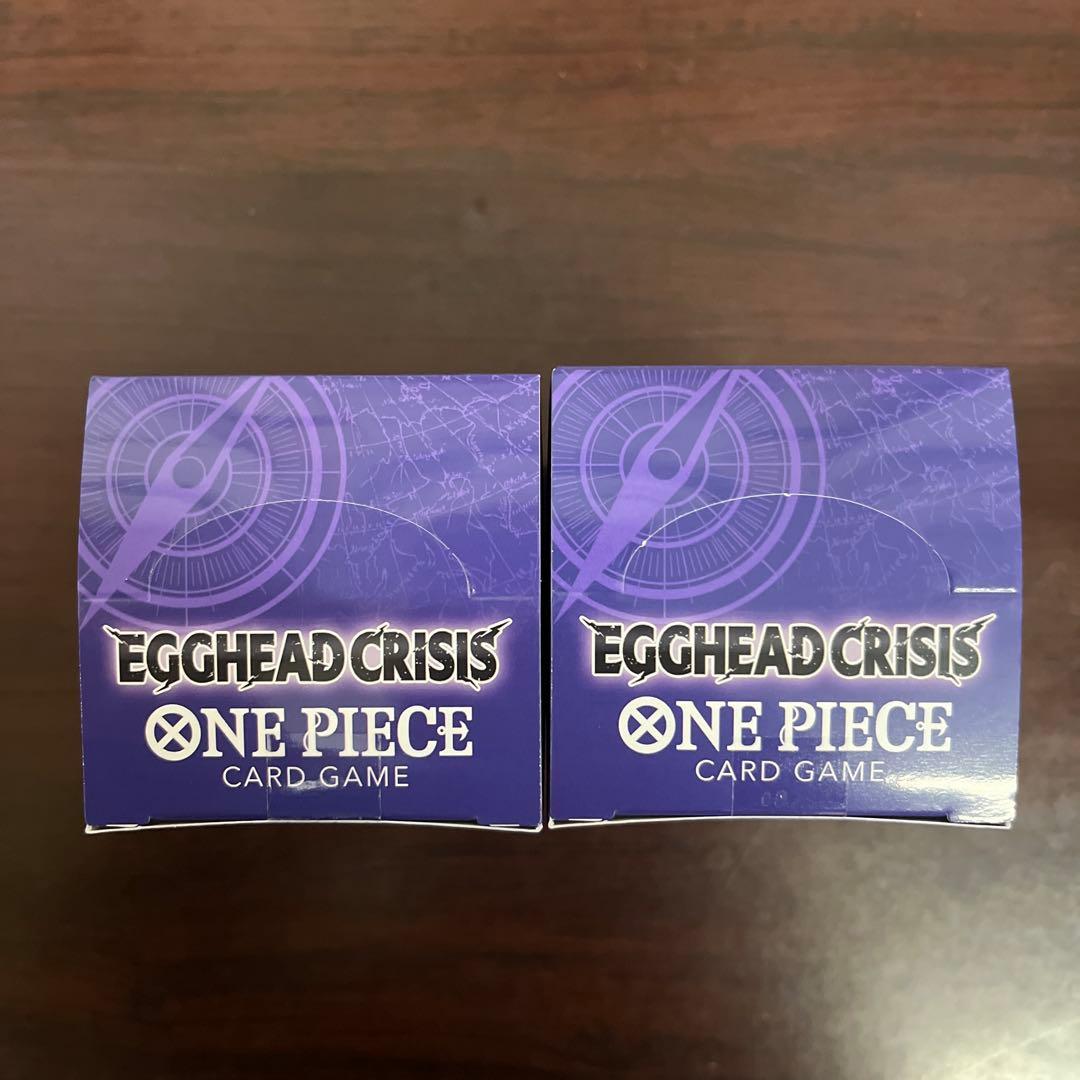 ワンピースカードゲーム EGGHEAD CRISIS エッグヘッド 2BOX