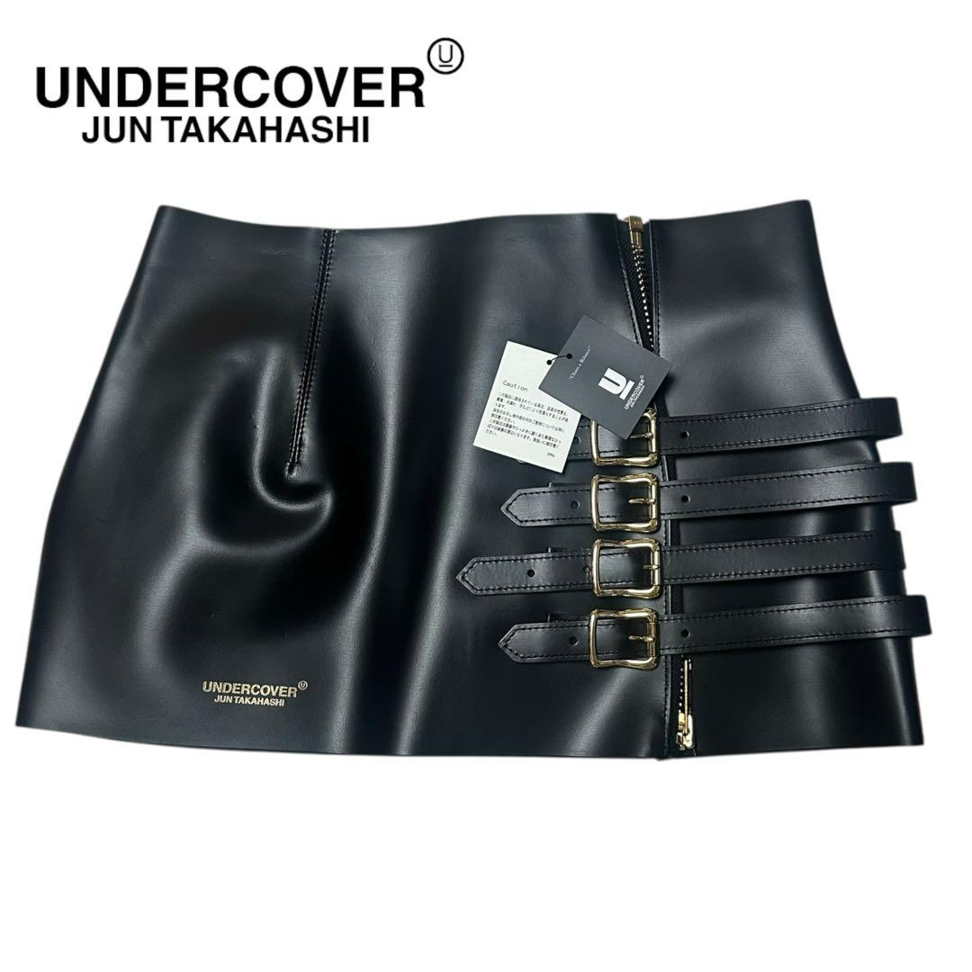 UNDERCOVER / レザーミニスカート レザーベルト ランウェイ着用