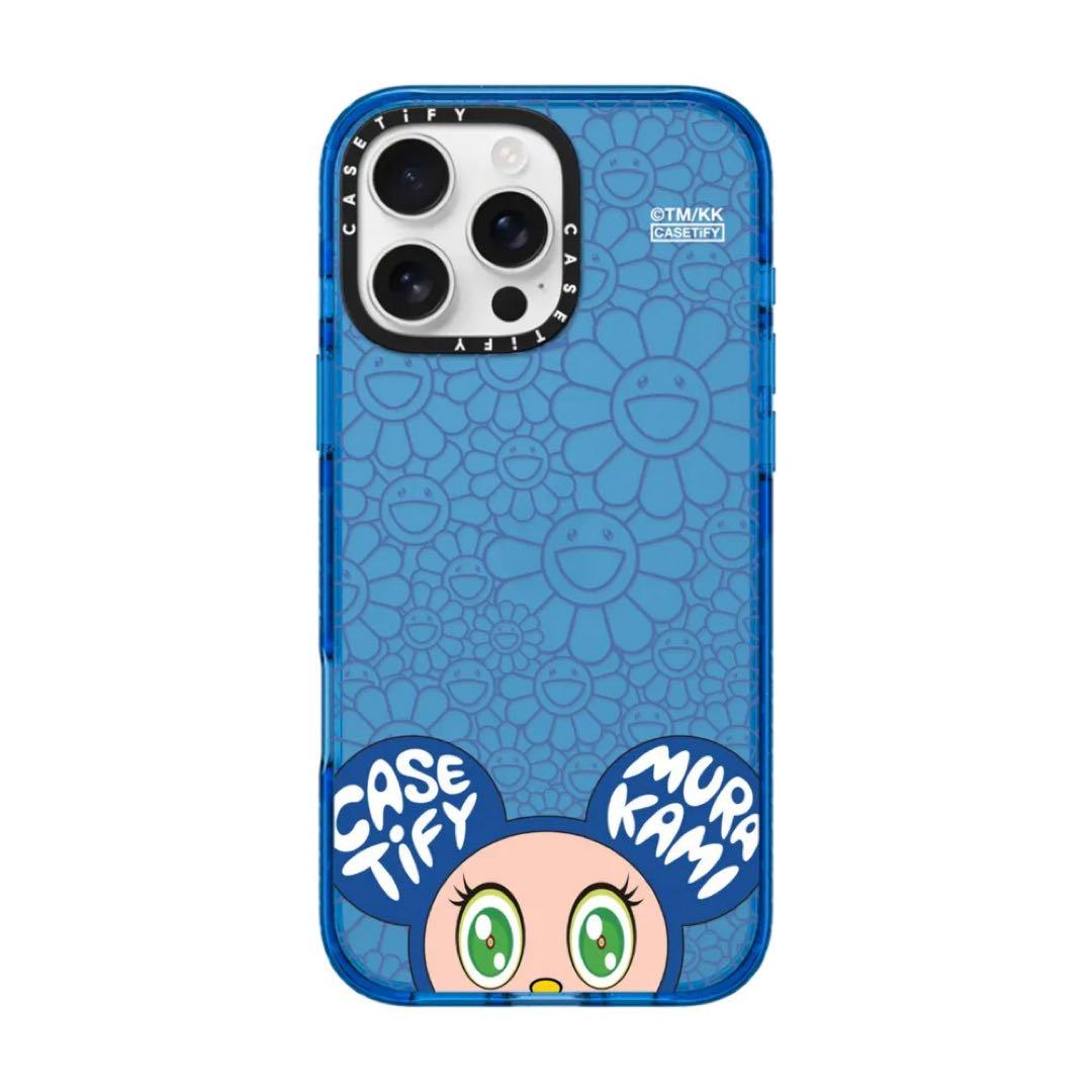 CASETiFY iPhone 16 Pro Max 村上隆 限定ケース　ブルー