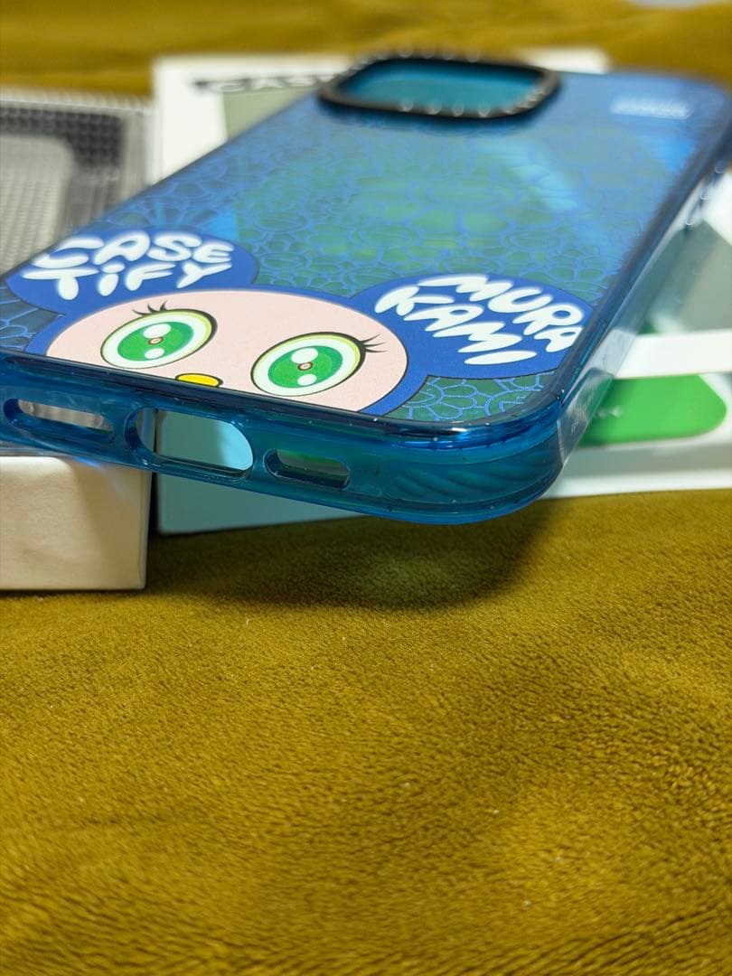 CASETiFY iPhone 16 Pro Max 村上隆 限定ケース　ブルー