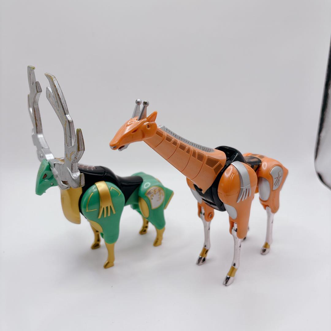 【美品】百獣戦隊ガオレンジャー DXガオジュラフ DXガオディアス