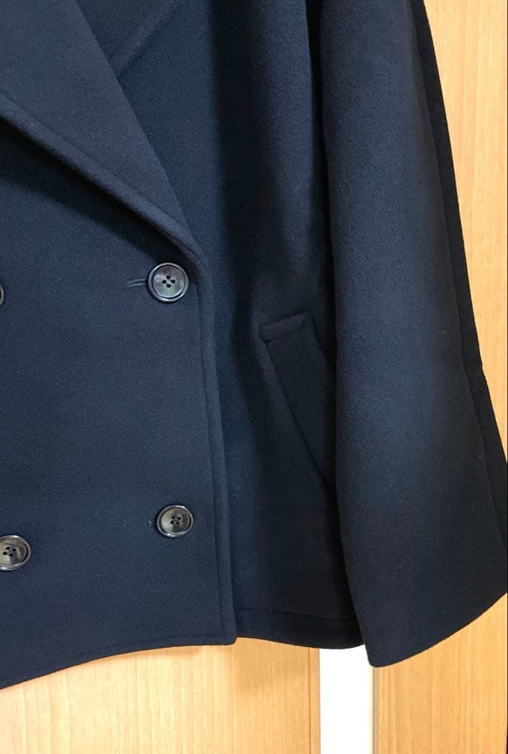 ☆美品☆スローブイエナ 定価38,500円ショートPコートショート丈2024AW