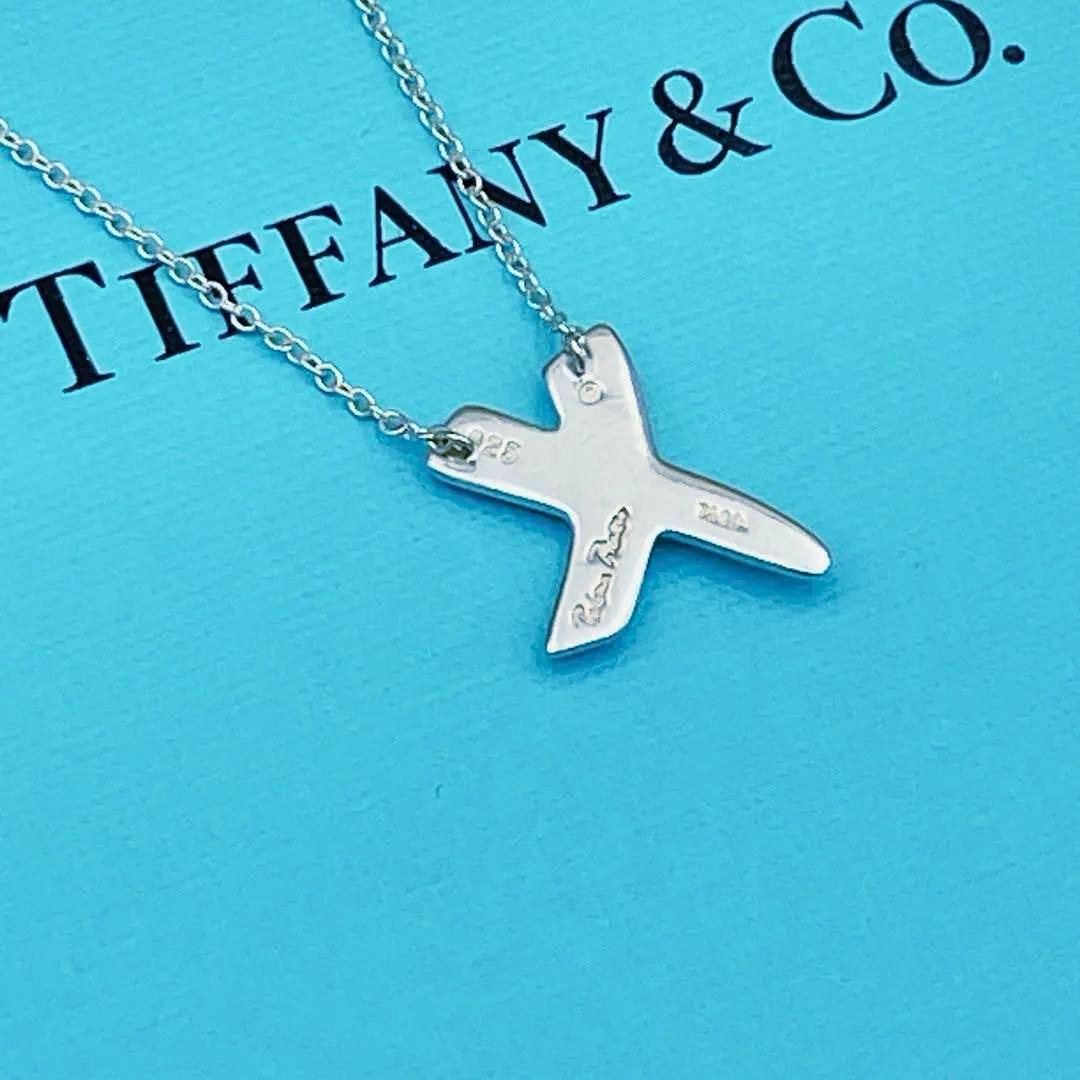 【正規品】ティファニー パロマピカソ グラフィティ X キス クロス ネックレス