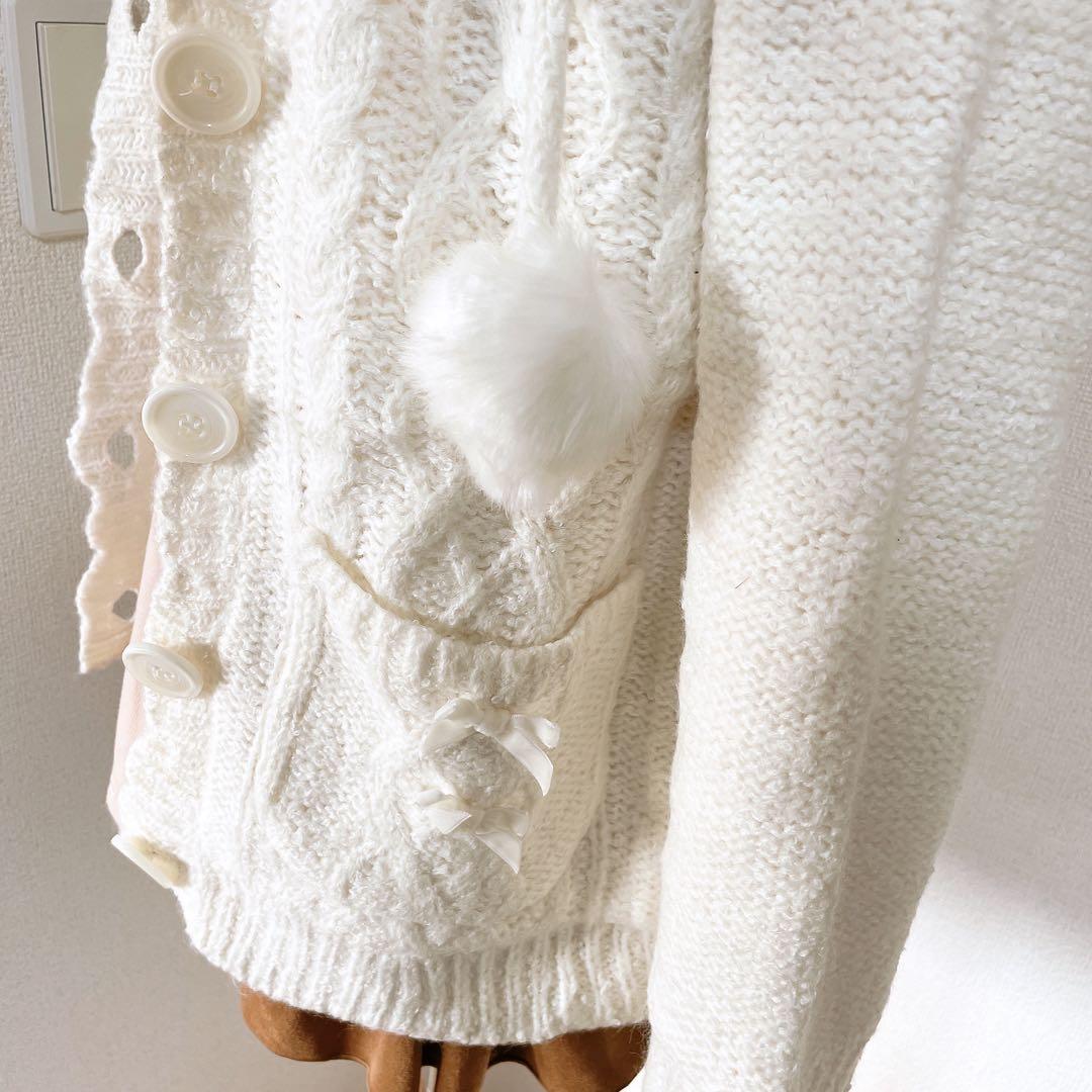 お*！様 LIZLISA リズリサ アウター コーディガン タグ付き 姫カジ 森