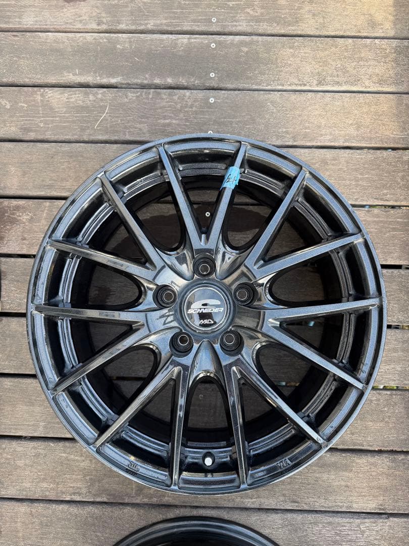 MID　シュナイダー　PCD114.3　7J 17インチ アルファードホイール