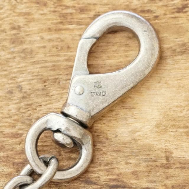 新品 amp japan ウォレットチェーン 真鍮 アメカジ バイカー ロック